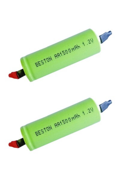 Beston بطارية لحام AA قابلة لإعادة الشحن بسعة 1500 مللي أمبير في الساعة، عبوة...