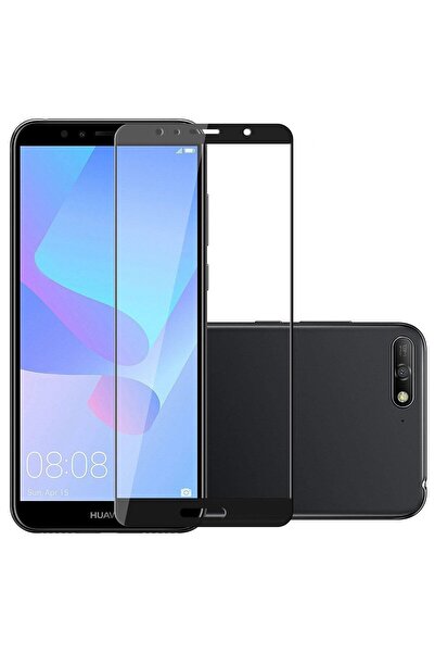 Huawei Προστατευτικό οθόνης από σκληρυμένο γυαλί με πλήρη κόλλα για Y6 2018, ...