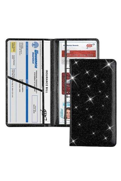 Bukela Black Car Card Holder – Registration & Insurance Organizer