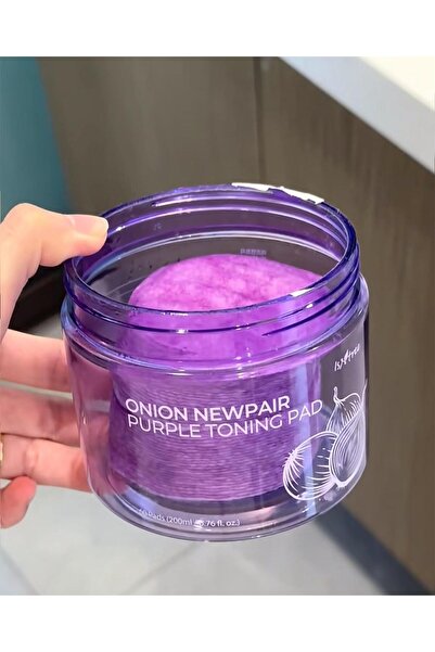 instree isntree-Onıon Newpair Purple Tonıng Pad-Akne İzi Aydınlatma Pedleri(S...