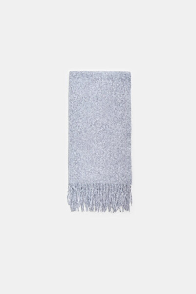 Stradivarius Fırçalanmış iplikli atkı