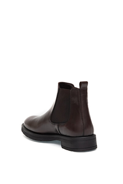 Pierre Cardin Kahverengi %100 Deri Kauçuk Taban Chelsea Bot 50318873-VR029