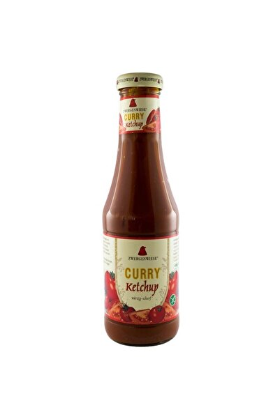 Zwergenwiese Ketchup BIO Curry, Piure de roșii, 500ml