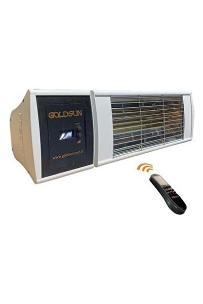 GOLDSUN Supra Plus 2000 W Kumandalı Kademeli Suya Dayanıklı Elektrikli Beyaz ...