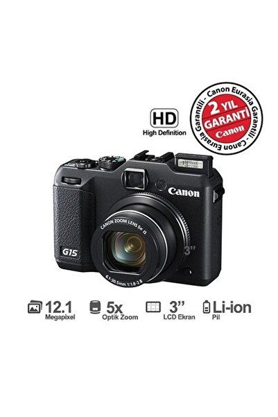 Canon PowerShot G15 12,1 MP 5x Optik 3\