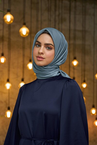 İpekhan Шарф з димчастого шовкового вуалю - з рівним візерунком, 10100-25