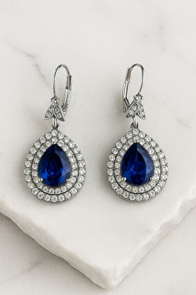 LIVOSH DAMLA TAŞLI VİNTAGE KÜPE