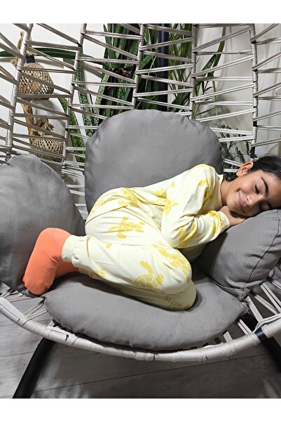Miniworld Kız-Erkek Bebek- Çocuk Pijama Takımı %100 Pamuk Uzun Kollu Yuvarlak Yaka Mevsimlik