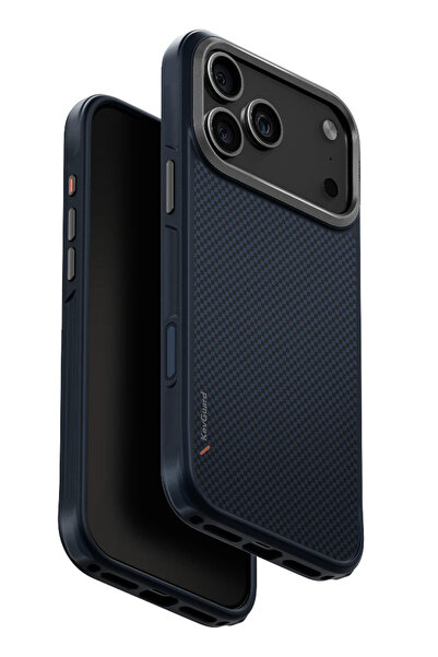 UNIQ Better By Design İphone 17 Pro Max Keva Karbon Kapak Armaid Fiber Magsafe Özellikli Premium Koruyucu Kılıf