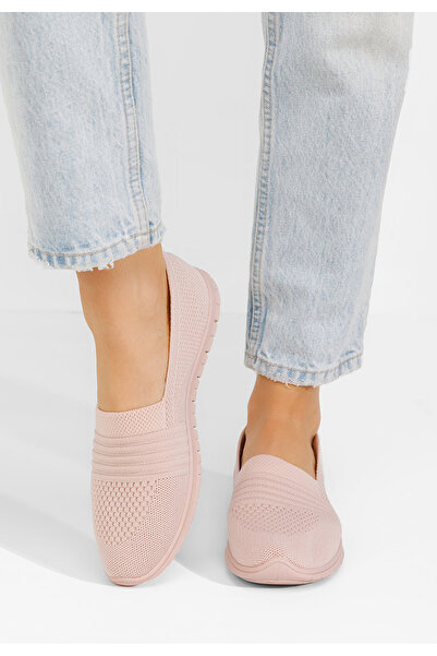 B T Shoes Růžové dámské polobotky Vanna V3