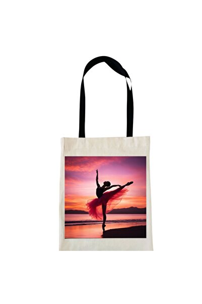 Ada Kostüm Tasarım حقيبة قطنية على شكل راقصة الباليه العربية