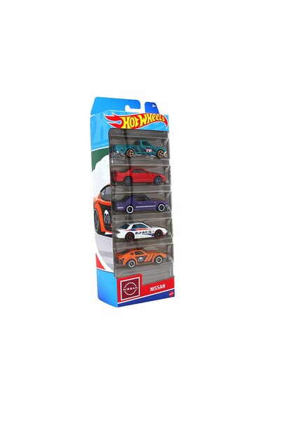 HOT WHEELS Set 5 Masinute - Nissan
