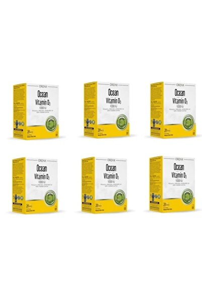 Ocean Vitamin D3 1000 IU Sprey 6 Adet