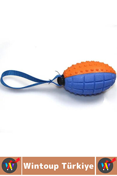 Wintoup Evcil Hayvan Büyük Küçük Irk Tüm Cinslere Uygun Diş Temizleyici Eğlenceli Köpek Diş Kaşıma Oyun Topu