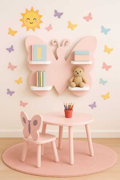 HOUME KELEBEK RAF KİTAPLIK