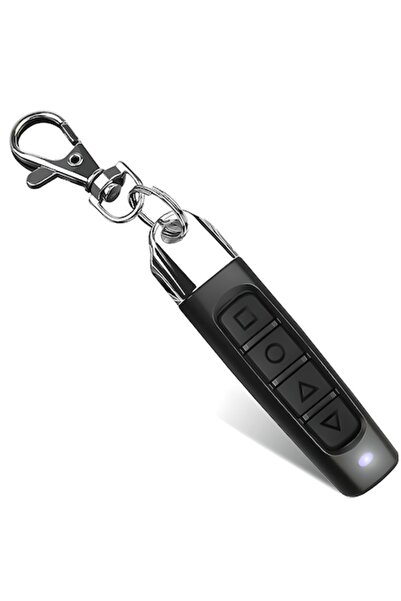 AB HOMES Universal Learning Remote TechPro, 4 Buttons, Range 50-100m, 433 MHz, Battery Powered, for Gat