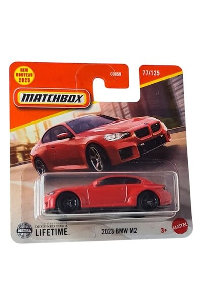 Matchbox Die-Cast Car, BMW M2 (2023), Edition 2025, Red, 1:64, 7cm