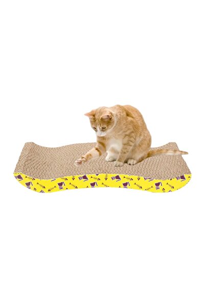 AB HOMES Reversible Scratching Pad from with Catnip for Cats