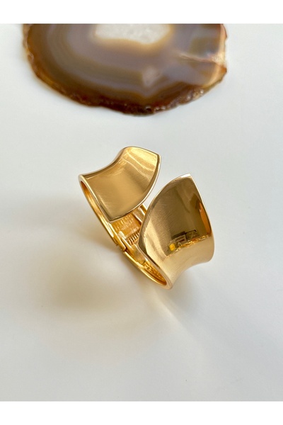 YOUES JEWELRY 316l Çelik Kalın Kelepçe Bilezik Kadın Bileklik