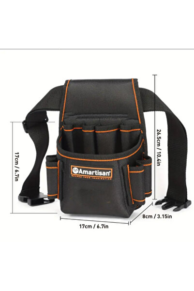 YETİŞENLER Bel Çantası Çok Gözlü Bel Tipi Takım Çantası Profesyonellerin Tesisatçı elektrikçiler Alet Çantası