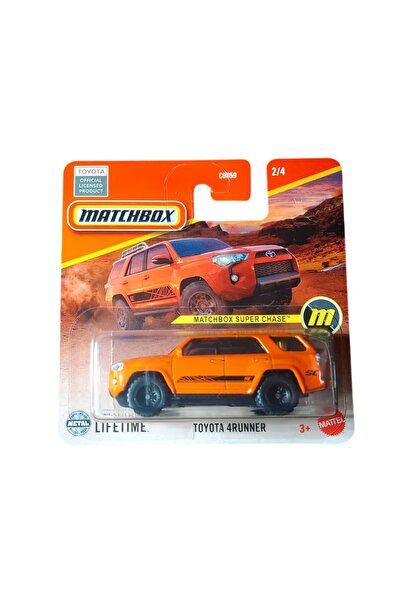 Matchbox Masinuta metalica Matchbox, Toyota 4Runner, Super Chase, 1:64, portocaliu