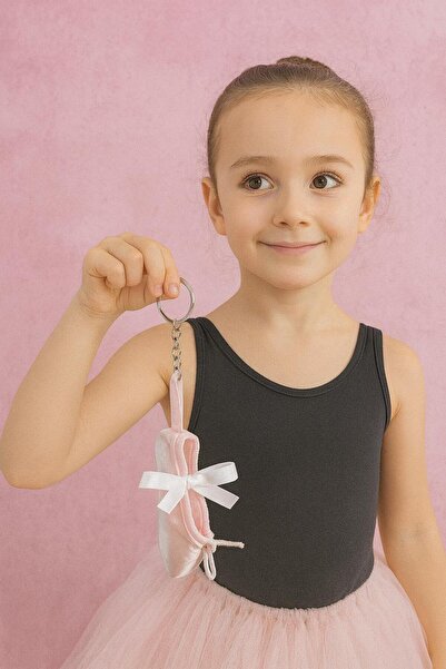 Ada Kostüm Tasarım سلسلة مفاتيح باليرينا الوردية