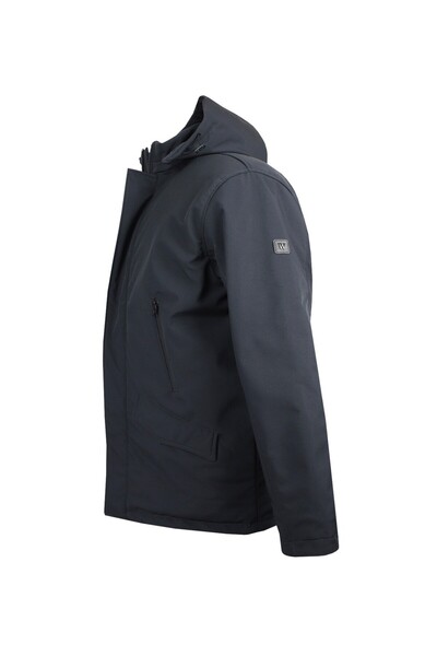 tambattal Large Size Padded Softshell Coat (Loose Comfortable Fit)