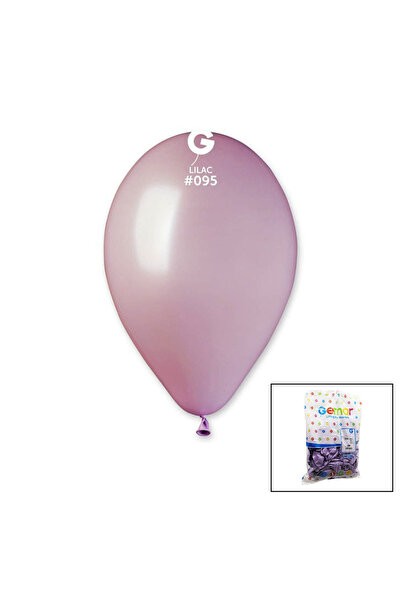 Go İthalat Gm-110-95 Metallic - Lila Balloon 11'' - 28cm - 100 Pieces (5273)