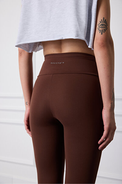 Beyyoglu Yırtmaç Detaylı Tayt