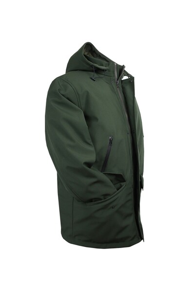 tambattal Large Size Padded Softshell Coat (Loose Comfortable Fit)