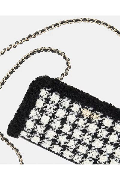 Guess Cristi Kadın Siyah Yün Karışımlı El Çantası HWQT8139720-BML