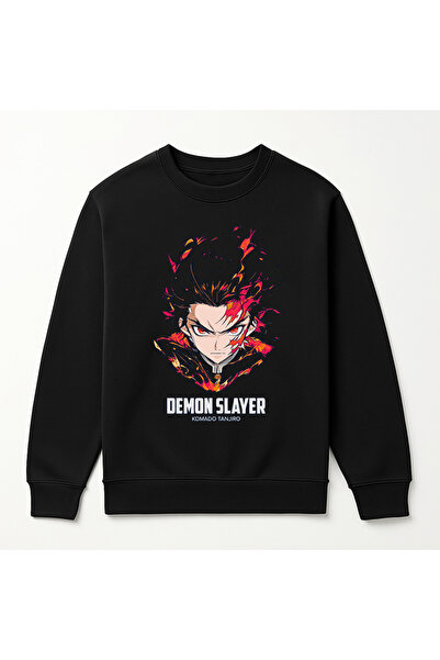 SVART WEAR Demon Slayer Custom Designed Unisex High Quality Cotton Sweatshirt for Fans