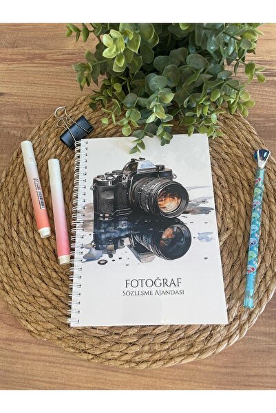 steplanner Tarihsiz Fotoğraf Sözleşme Ajandası Defteri