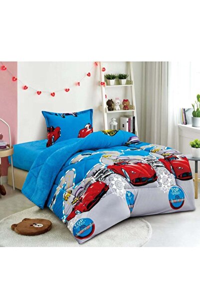 Generic Moon Bed Set (3 Pieces) - Microfiber Single Size 160x210 cm Multicolor