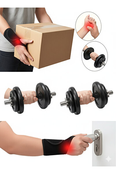 SAVUR Hand Wrist Brace Wrist Pain Bandage 1 Piece Wrist Protection Carpal Tunnel Medical Sports Hand Wristband