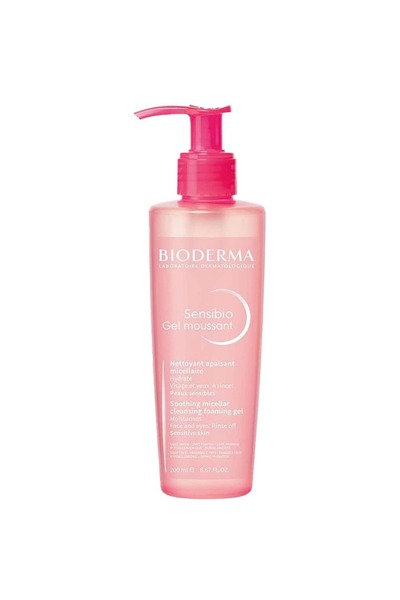 Bioderma بيوديرما غسول وردي بشرة حساسة 200مل