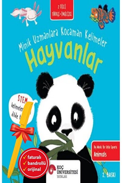 Koç Üniversitesi Yayınları Alfa Kalem+ Hayvanlar - Minik Uzmanlara Kocaman Ke...