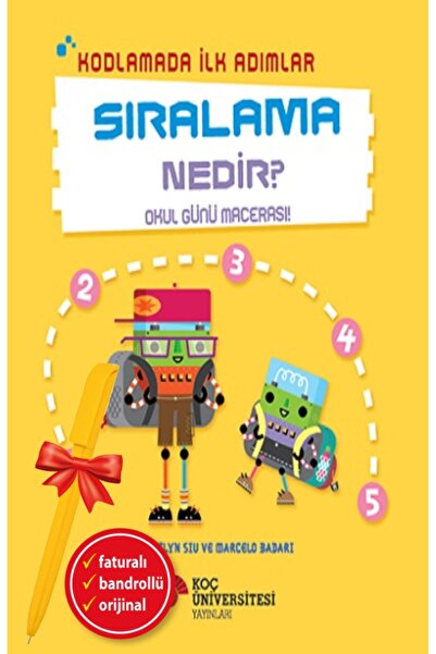 Koç Üniversitesi Yayınları ألفا كيلم+ الخطوات الأولى في البرمجة - ما هو الترت...