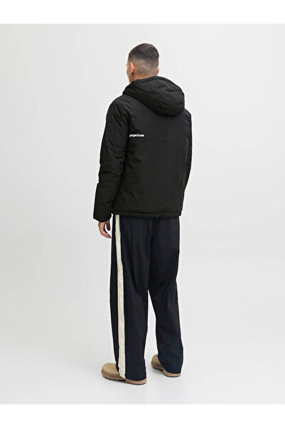 Jack & Jones Jcounion Light Padded Blocking Siyah Erkek Mont 12285586