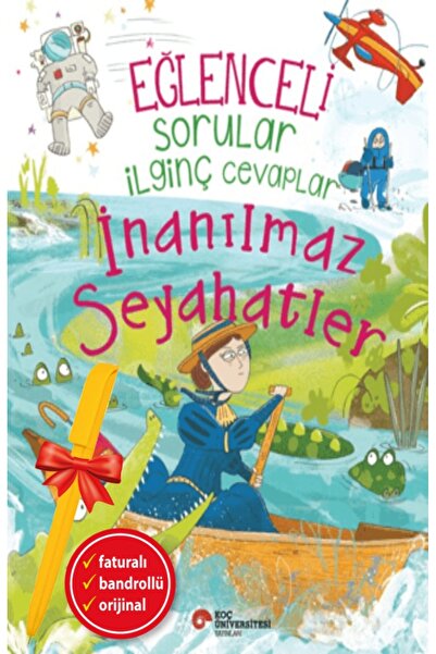 Koç Üniversitesi Yayınları Alfa Kalem+ Eğlenceli Sorular İlginç Cevaplar - İn...