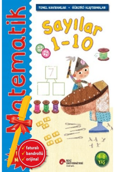Koç Üniversitesi Yayınları Alfa Kalem+ Matematik - Sayılar 1-10 (Rosie Neave)...