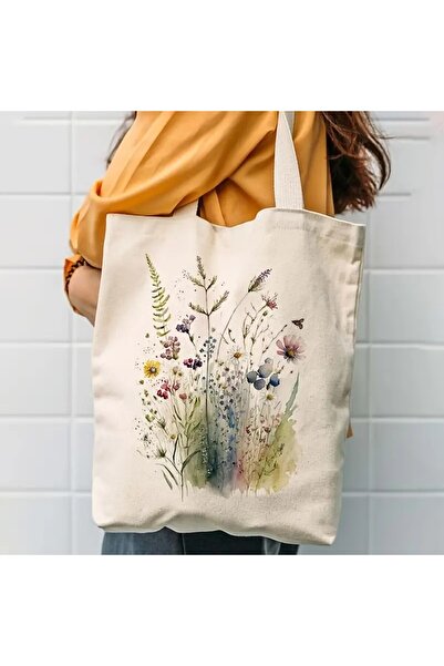 l'eivor Floral Printed Women's Organic Cotton Hambez Bag