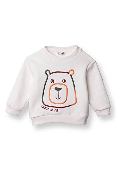 ebebek Hello Baby HelloBaby Hello Cute Bear Sweatshirt