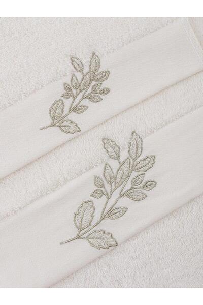 LC Waikiki Cotton Embroidered Towel Set of 2 (S4)