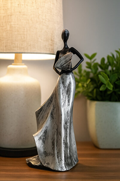 vistara Kadın Şaraplık Biblo Masaüstü Hediyelik