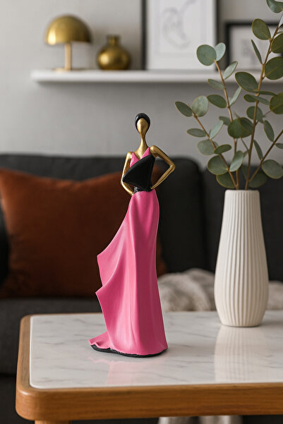 vistara Kadın Şaraplık Biblo Masaüstü Hediyelik