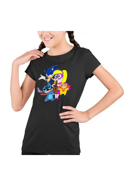 OEM Tricou Copii Fete Hamster Gretel Sonic Stitch