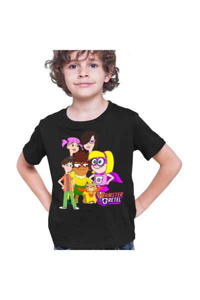 OEM Tricou Copii Baieti Hamster Gretel Toata Echipa