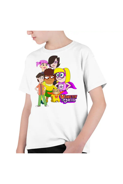 OEM Tricou Copii Baieti Hamster Gretel Toata Echipa