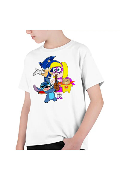 OEM Tricou Copii Baieti Hamster Gretel Sonic Stitch